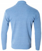 Golf męski sweter błękitny wizytowy elegancki - MUST