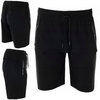 Spodenki męskie krótkie szorty czarne 3 kieszenie - Must