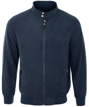 Stylowa Kurtka Przejściowa Męska Granatowa - Tony Backer