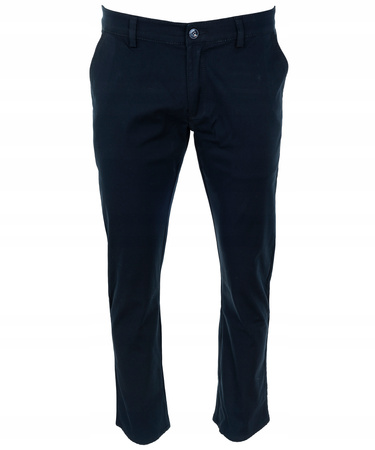 Spodnie materiałowe bawełniane granatowe L30 i L32 - King BonkBSS