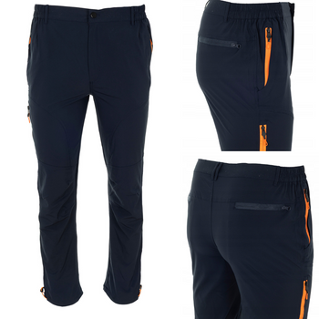 Spodnie męskie trekkingowe wiosenne turystyczne granatowe -  Nord Star