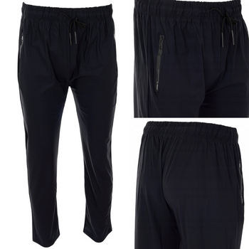 Spodnie męskie trekkingowe wiosenne turystyczne granatowe -  Must