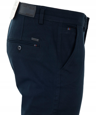 Spodnie materiałowe bawełniane granatowe L30 i L32 - King BonkBSS