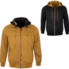 Kurtka bluza męska rozpinana wiosenna żółta dwustronna - J Style