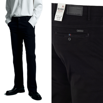 Spodnie materiałowe bawełniane czarne L30 i L32 - King BonkBSS